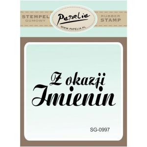 Stempel gumowy Papelia Z okazji Imienin